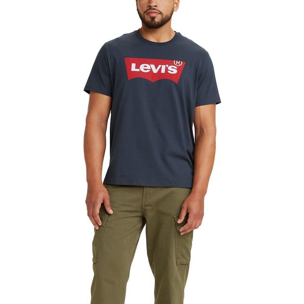 imageLevis Mens Graphic Tee Also Available in Big amp TallGraphic Dress Blues