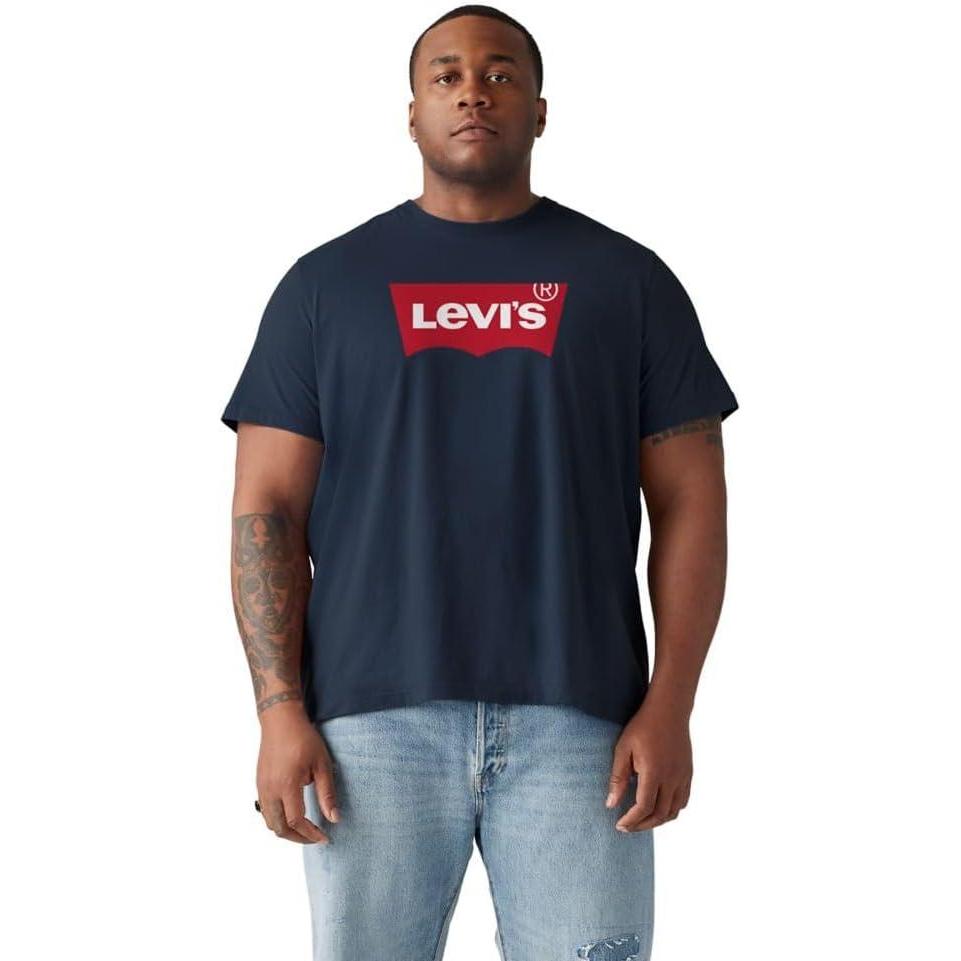 imageLevis Mens Graphic Tee Also Available in Big amp TallNew Big Graphic Tee Dress Blues