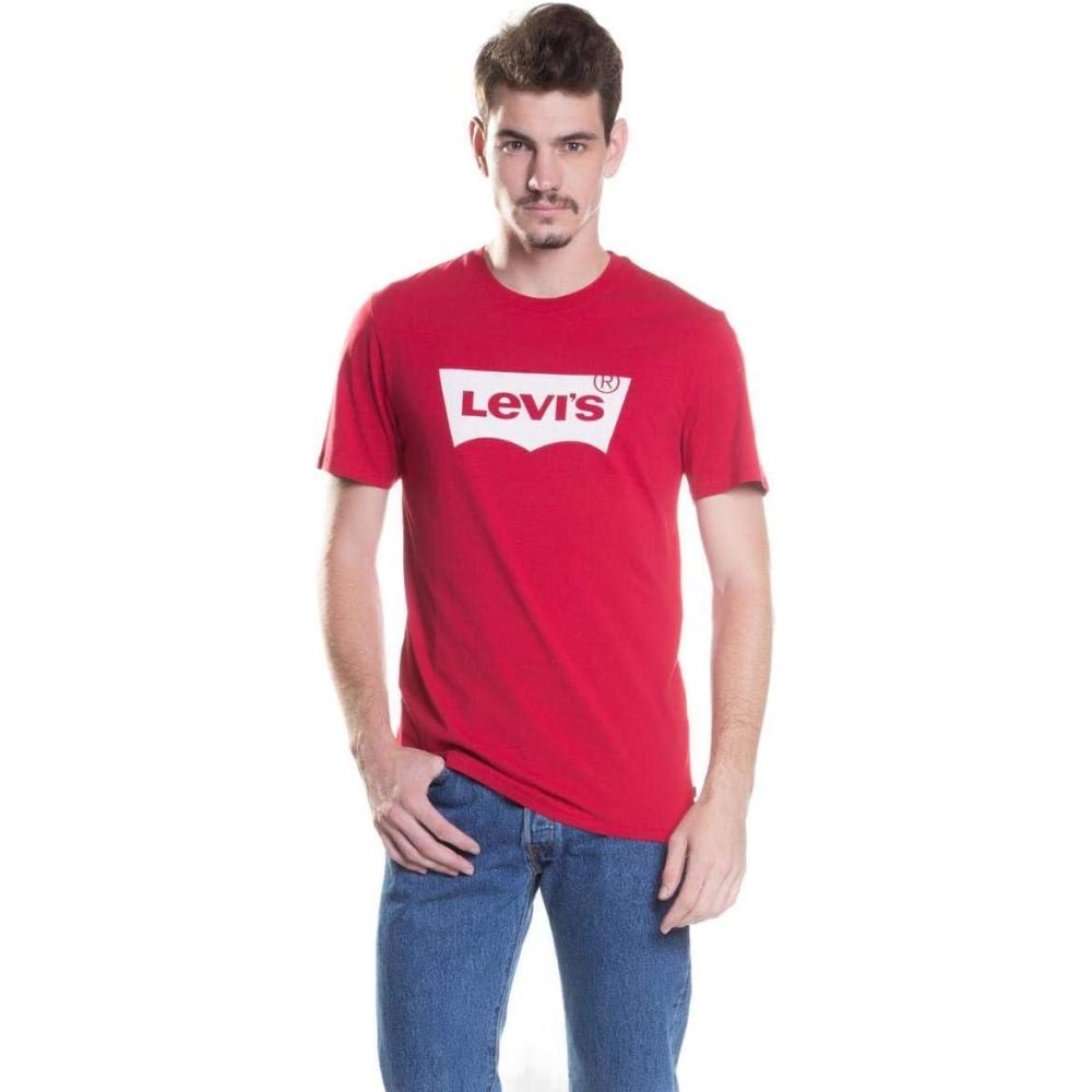imageLevis Mens Graphic Tee Also Available in Big amp TallNew Graphic Crimson