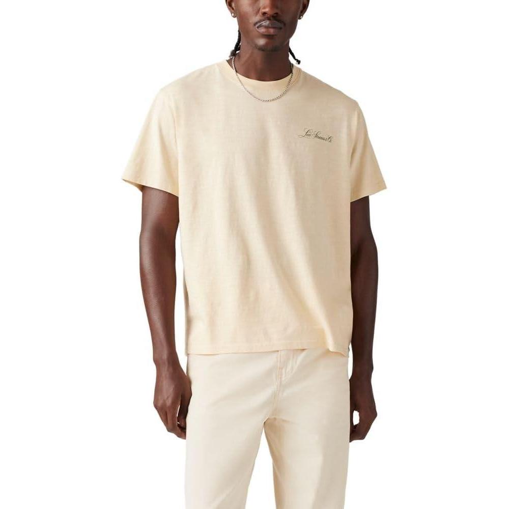 imageLevis Mens Graphic Tee Also Available in Big amp TallPoster Bleached Sand