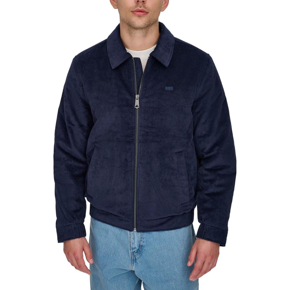 imageLevis Mens Levis Mens Corduroy Bomber JacketNavy