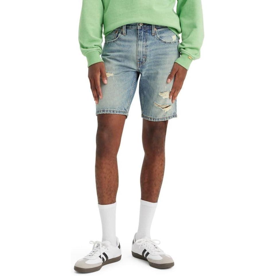imageLevis Mens Slim Cut Off Jean ShortsNew My Way Dx