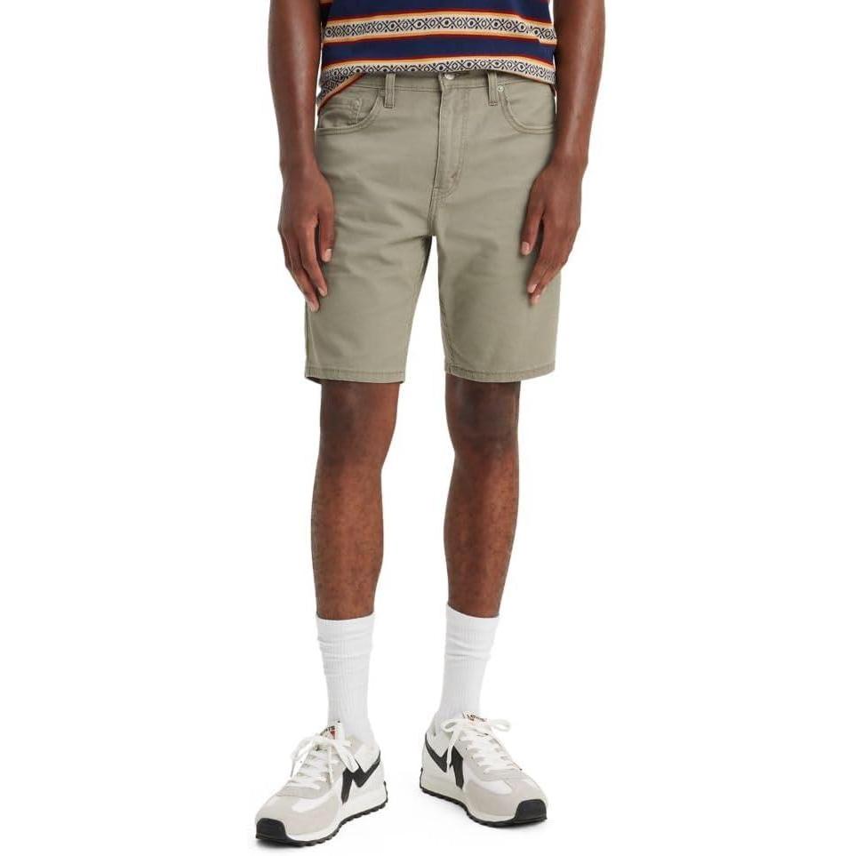 imageLevis Mens Slim Cut Off Jean ShortsNew Vetiver