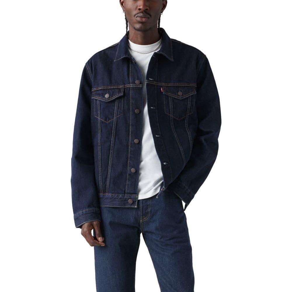 imageLevis Mens TruckerNew Rinse