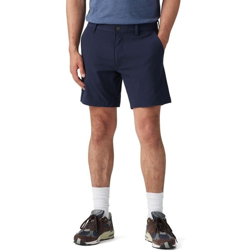 imageLevis Mens XX Chino Tech ShortsNavy Waves Warp Knit