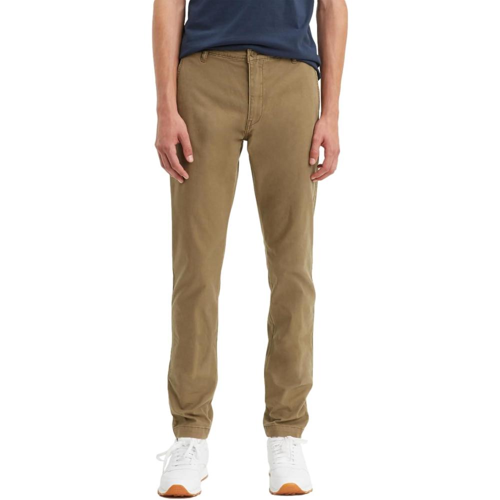 imageLevis Mens Xx Standard Tapered Chino Pants Also Available in Big amp TallCougar Stretch