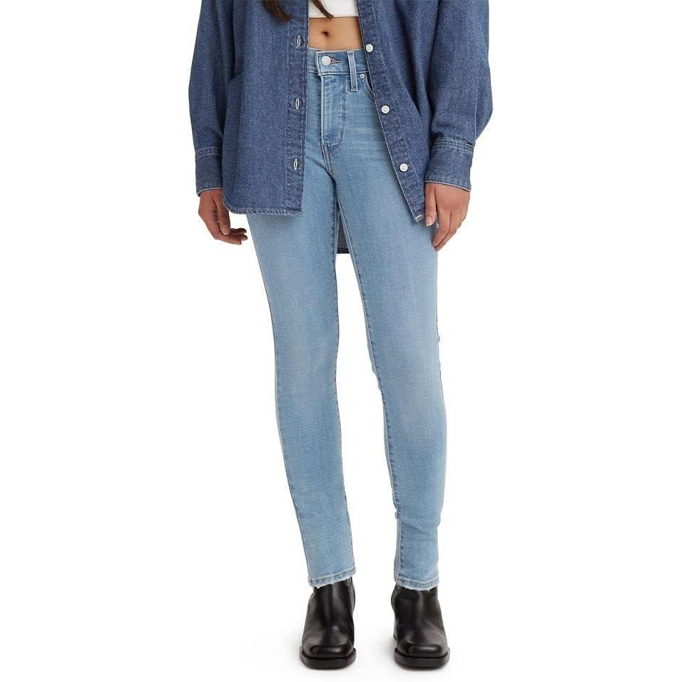 imageLevis Womens 311 Shaping Skinny Jeans Standard and PlusLapis Topic  Light Indigo