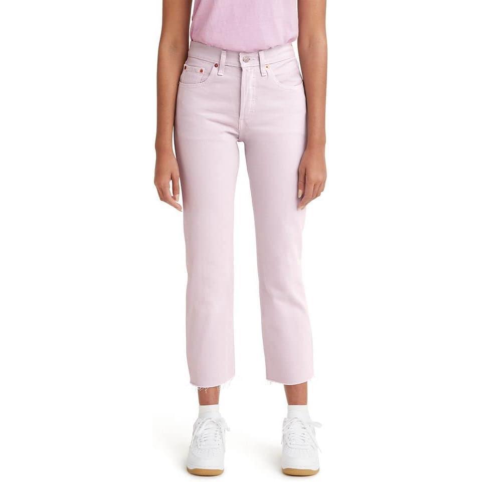 imageLevis Womens 501 Crop JeansNew Washed Lilac Natural
