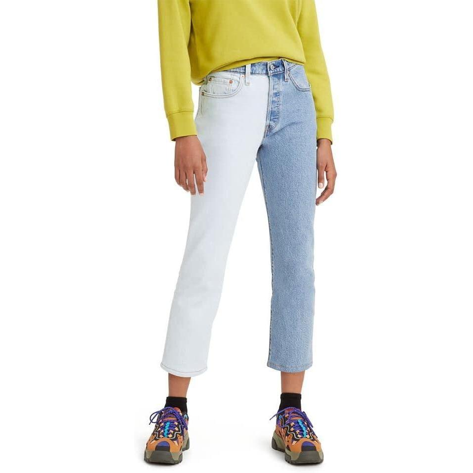 imageLevis Womens 501 Crop JeansOf Two Minds Multicolor