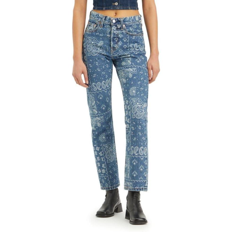 imageLevis Womens 501 Original Fit Jeans Also Available in PlusEmme Discharge