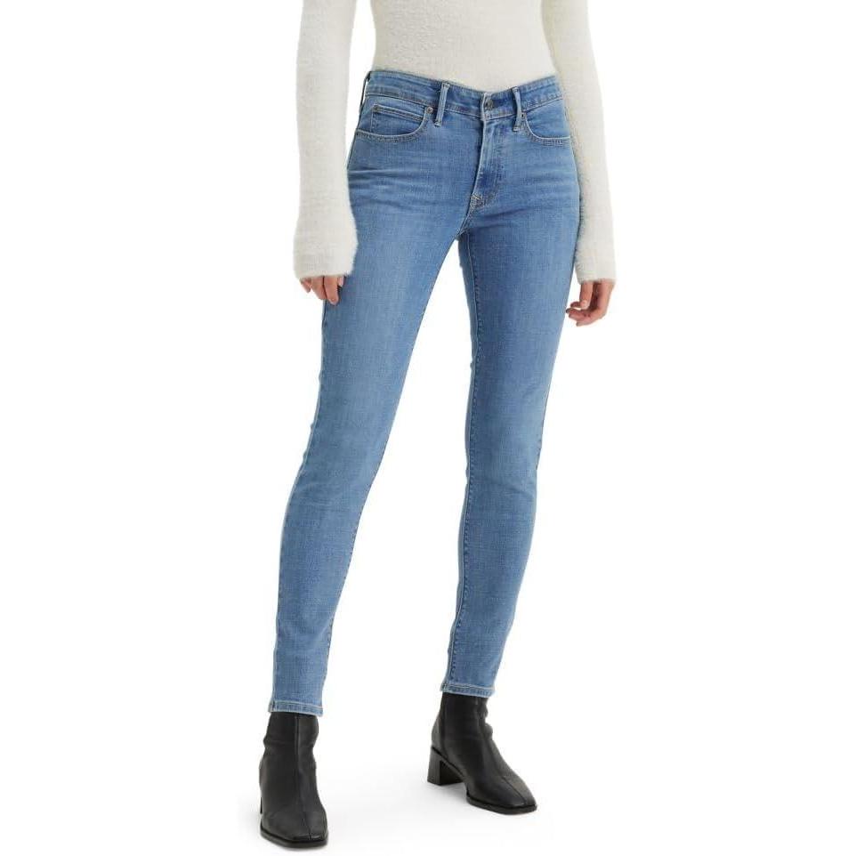 imageLevis Womens 711 Skinny Jeans Also Available in PlusMedium Indigo Worn in