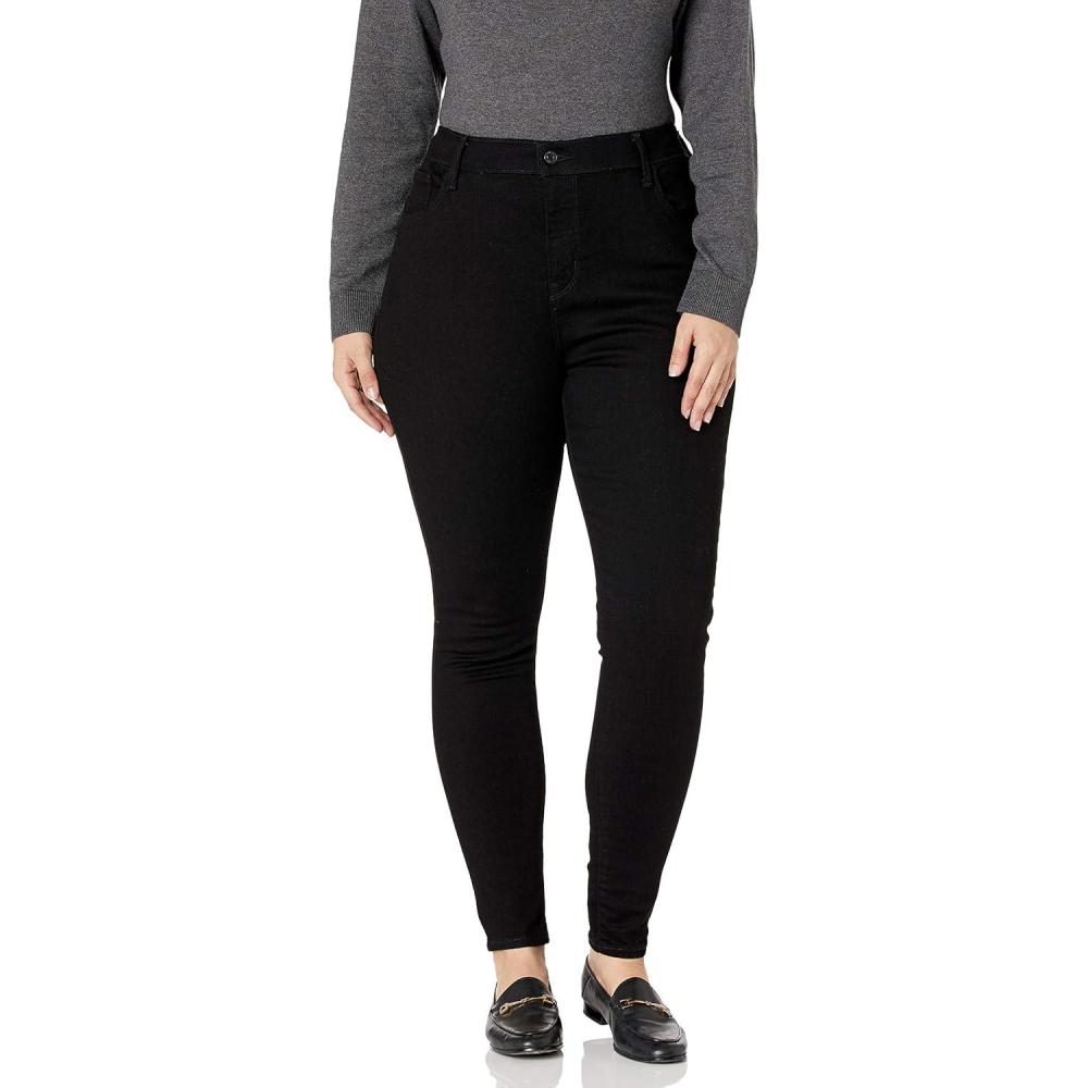 imageLevis Womens 720 High Rise Super Skinny JeansBlack Squared