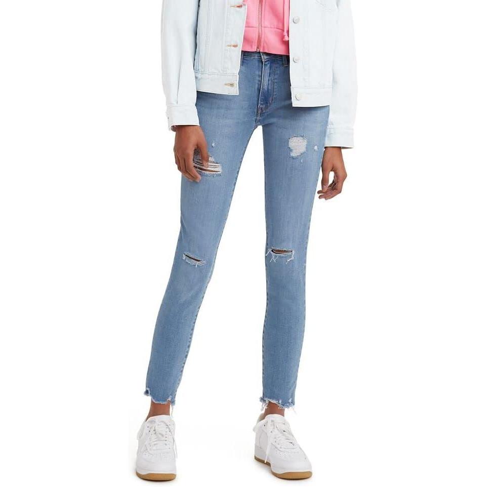 imageLevis Womens 721 High Rise Skinny JeansMedium Indigo Worn in