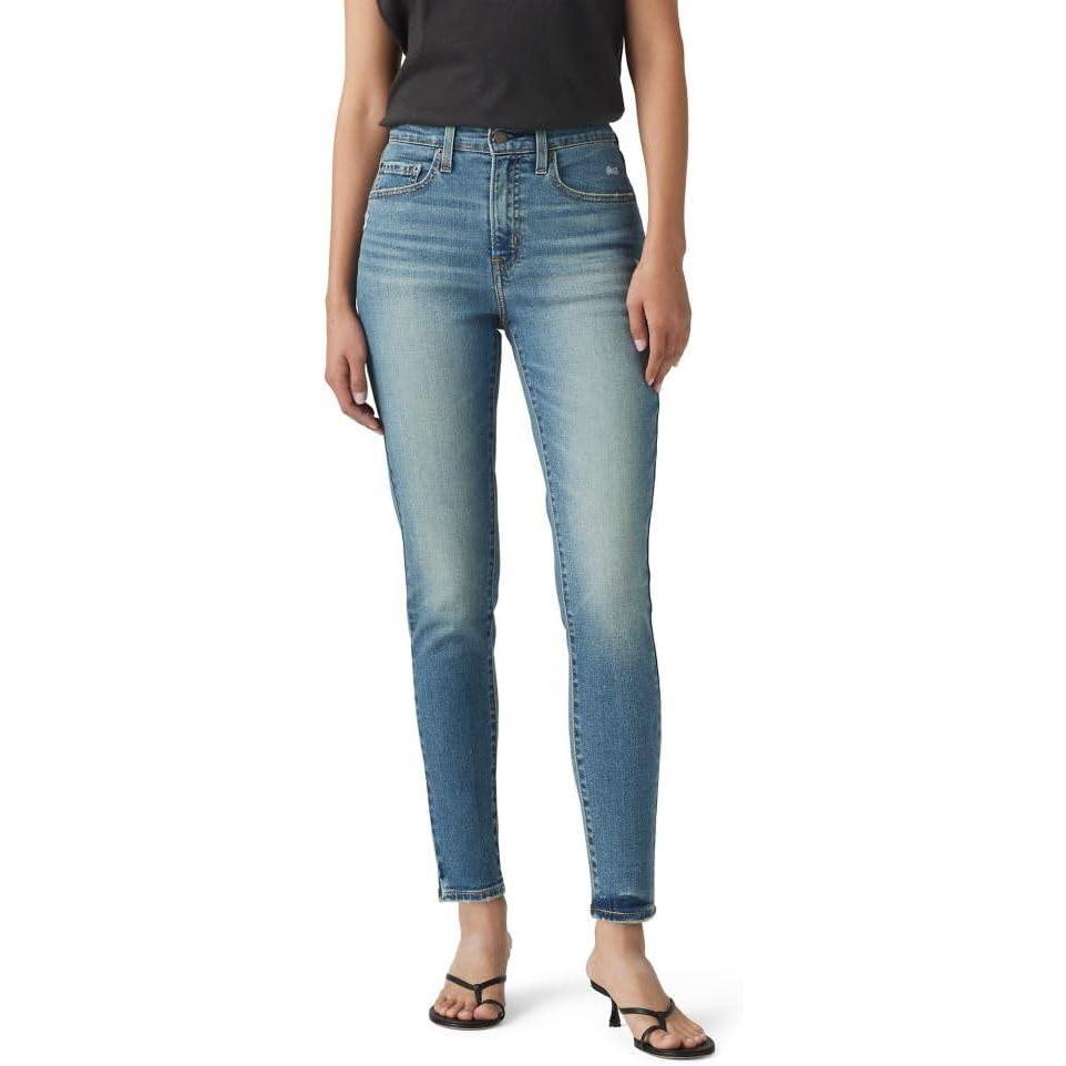 imageLevis Womens 721 High Rise Skinny JeansNew Rain Or Shine Non Stretch
