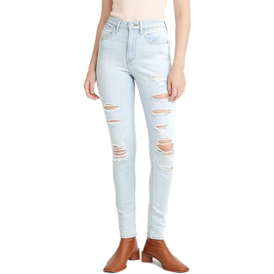 imageLevis Womens 721 High Rise Skinny JeansSoho Way Light Indigo