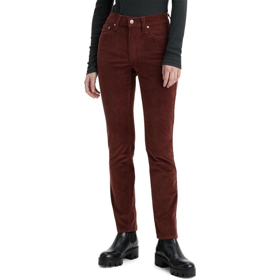imageLevis Womens 724 High Rise Straight JeansDecadent Chocolate