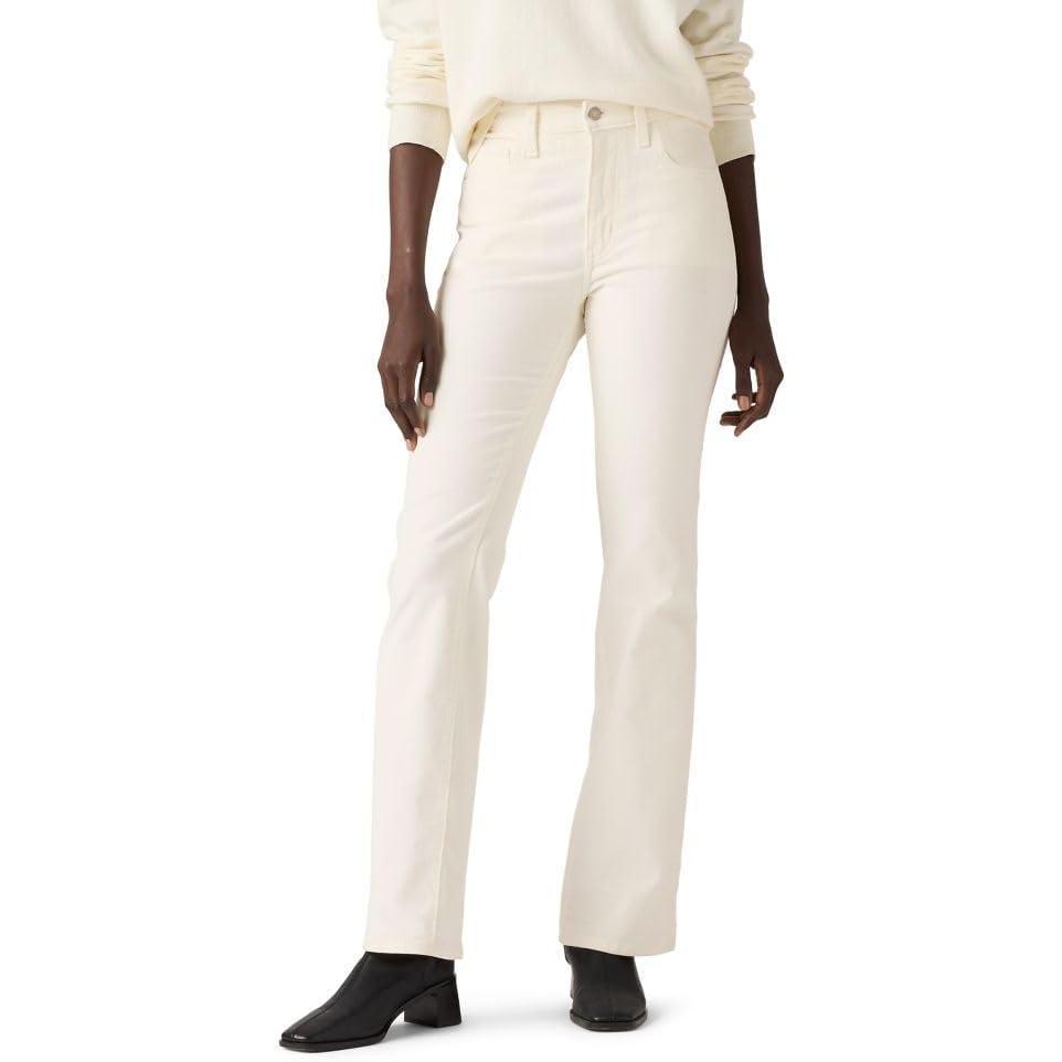 imageLevis Womens 725 High Rise Bootcut Jeans Also Available in PlusEgret Corduroy Stretch