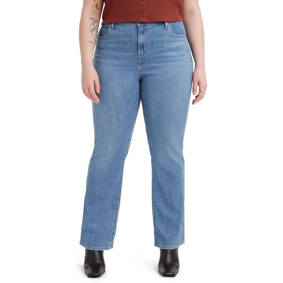 imageLevis Womens 725 High Rise Bootcut Jeans Also Available in PlusIndigo Worn in