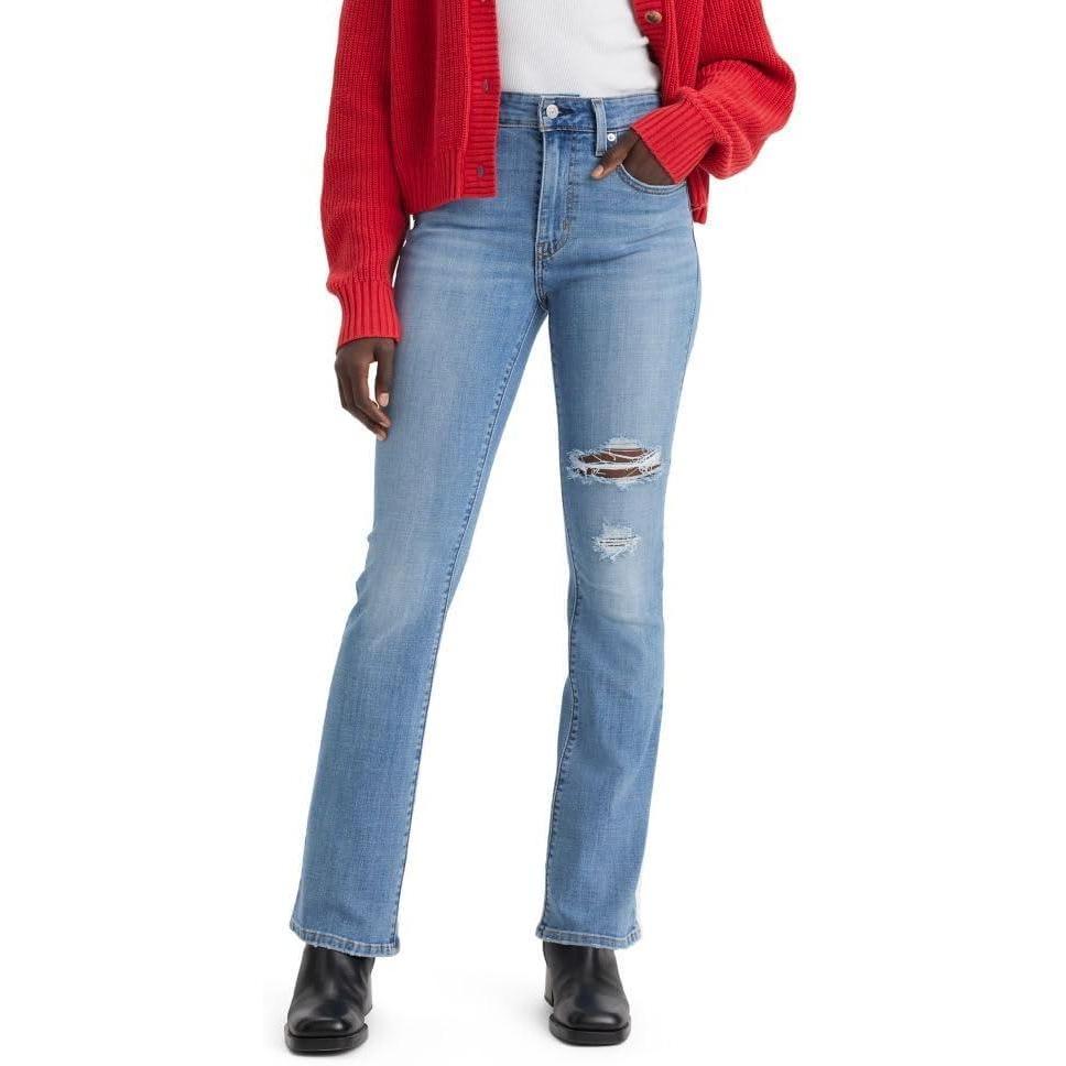imageLevis Womens 725 High Rise Bootcut Jeans Also Available in PlusNew Blue