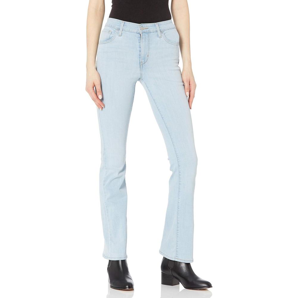 imageLevis Womens 725 High Rise Bootcut Jeans Also Available in PlusSky Standard Light Indigo