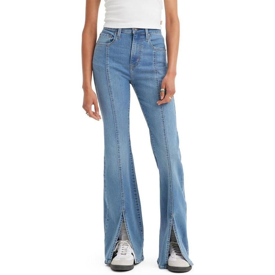 imageLevis Womens 726 High Rise Flare Jeans Also Available in PlusEveryones a Winner