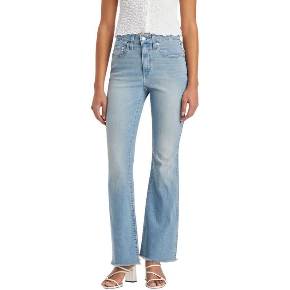 imageLevis Womens 726 High Rise Flare Jeans Also Available in PlusLight of My Life