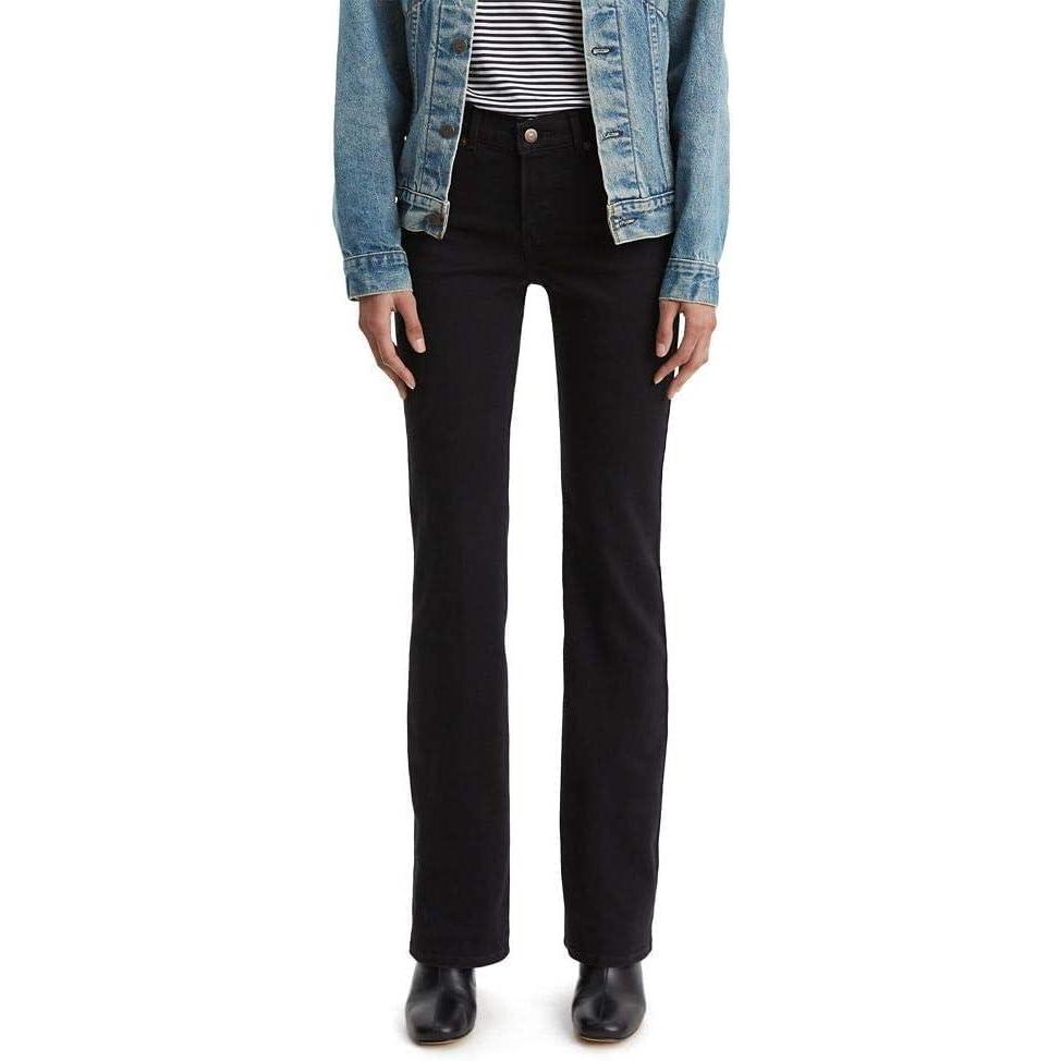 imageLevis Womens Classic Bootcut JeansNew Soft Black