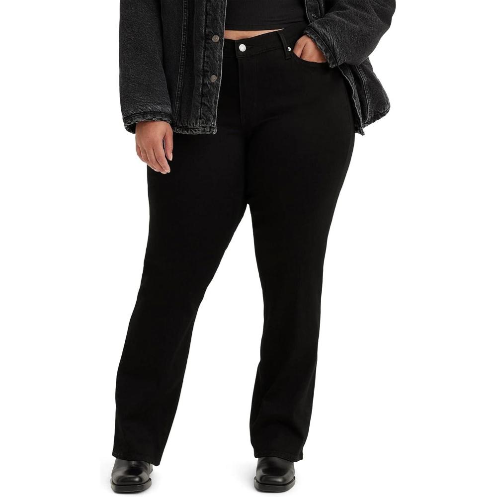 imageLevis Womens Classic Bootcut JeansSoft Black 2
