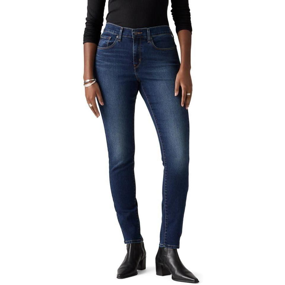 imageLevis Womens Classic Skinny JeansEternal Indigo Dark Stretch