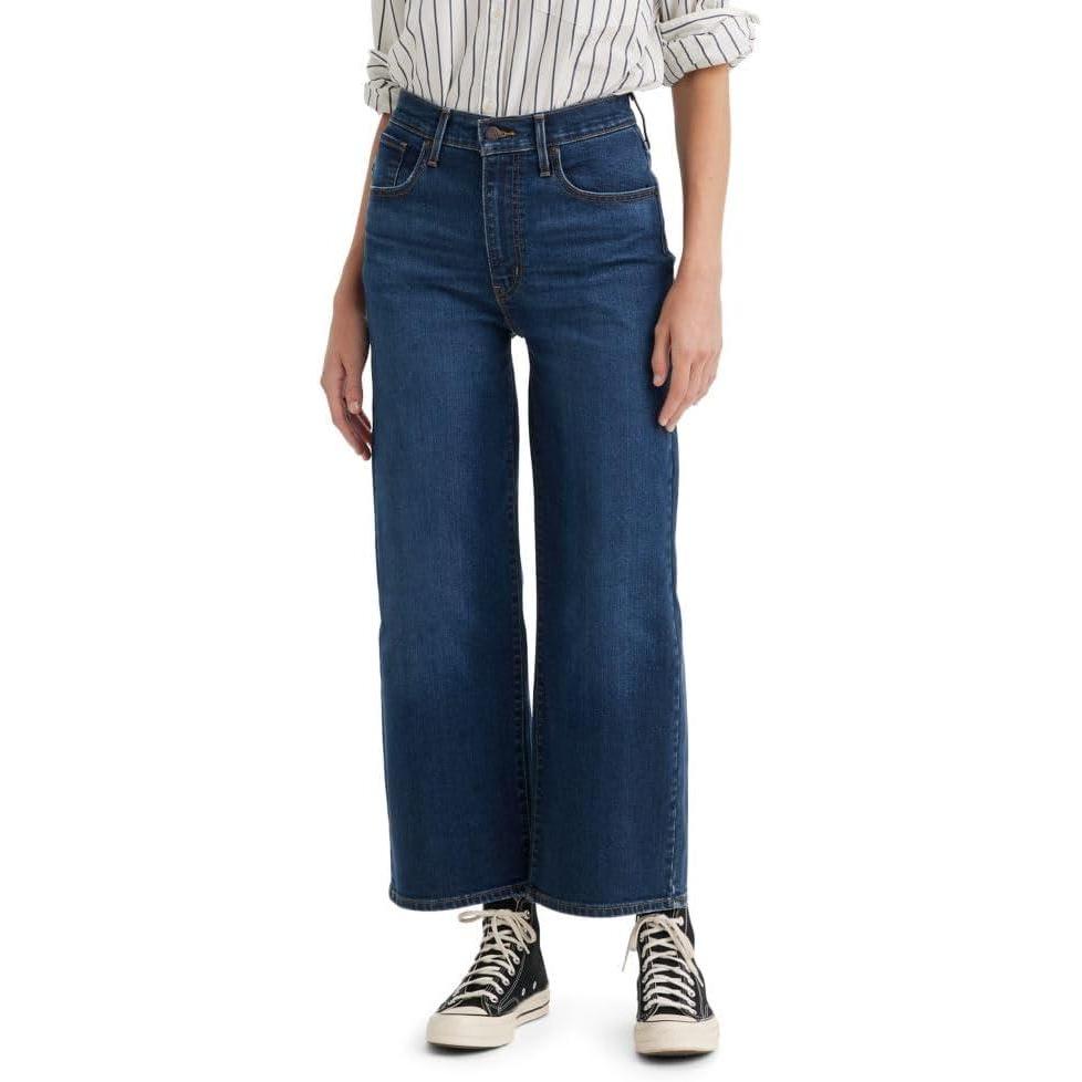 imageLevis Womens High Rise Wide Leg JeanNew Winter Evening