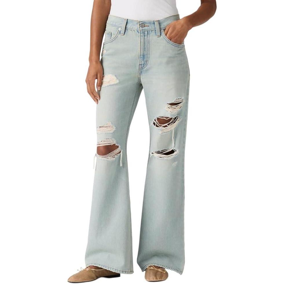 imageLevis Womens Middy Loose Boot JeansNew Que Pasa Nonstretch