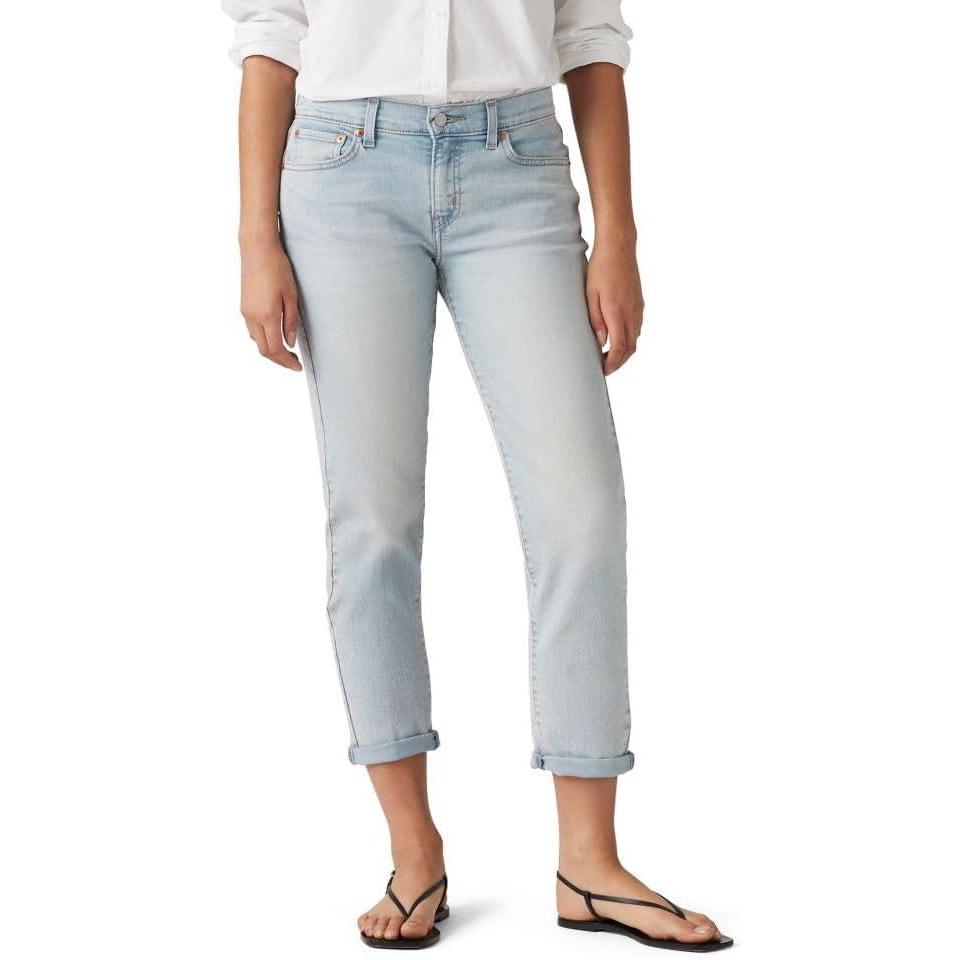 imageLevis Womens New Boyfriend JeansKind Words Stretch