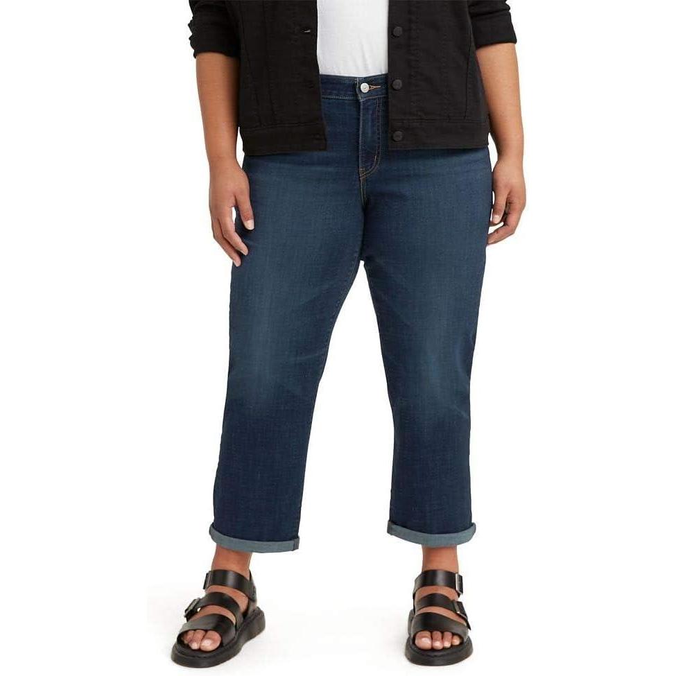 imageLevis Womens New Boyfriend JeansNew Cobalt Layer