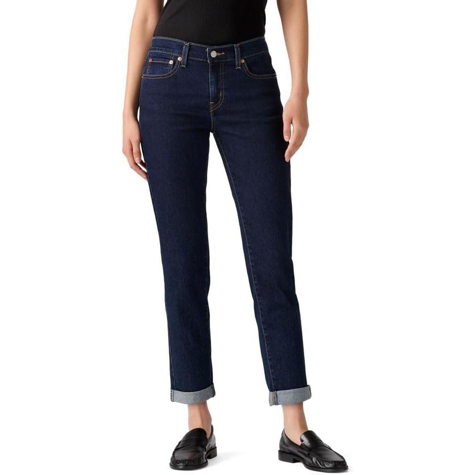 imageLevis Womens New Boyfriend JeansOutside the Screen Stretch
