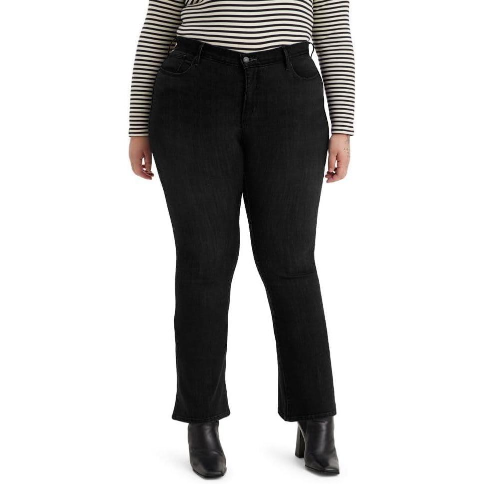 imageLevis Womens PlusSize 315 Shaping Bootcut JeanSoft Black