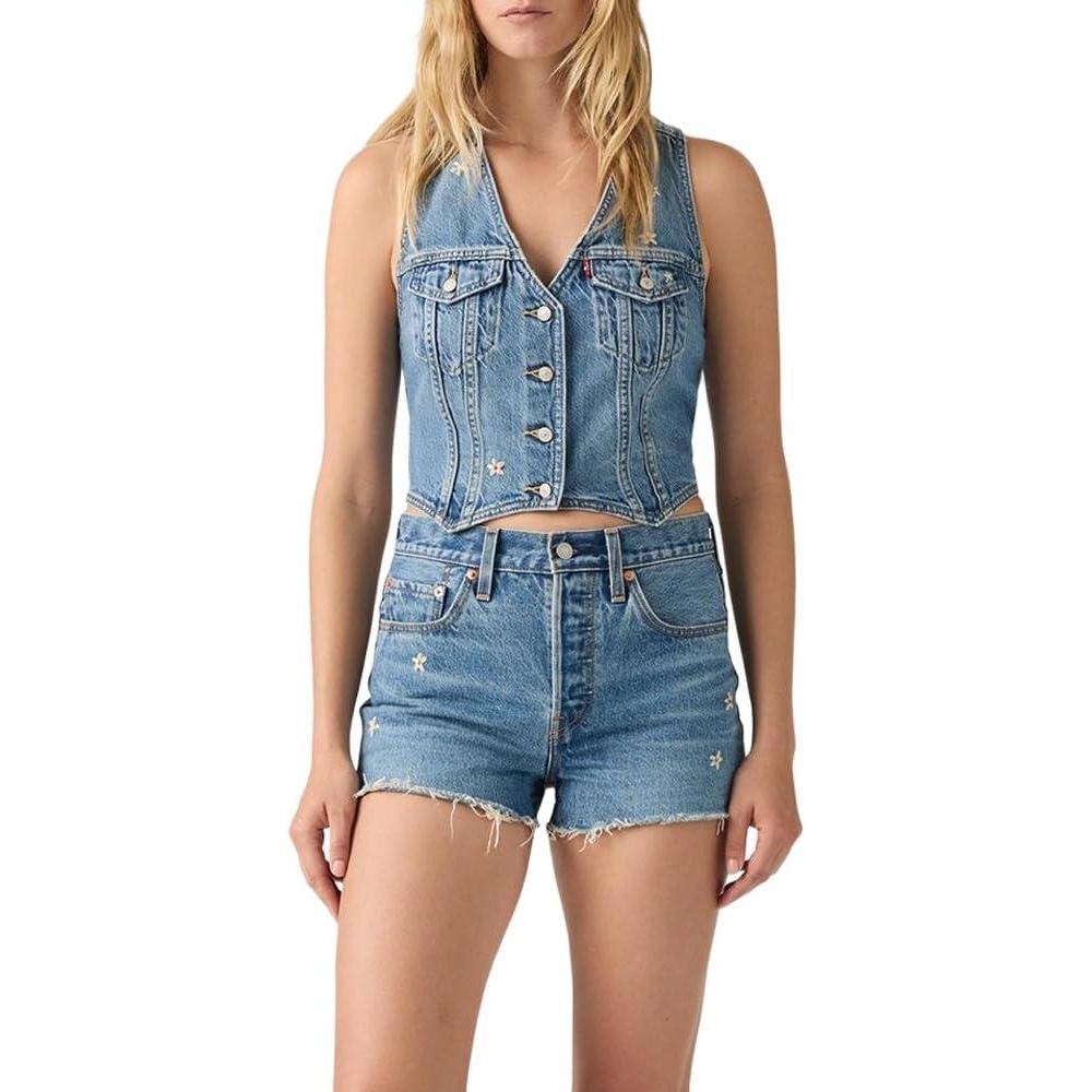 imageLevis Womens Racer VestNew Bee in the Bonnet Nonstretch