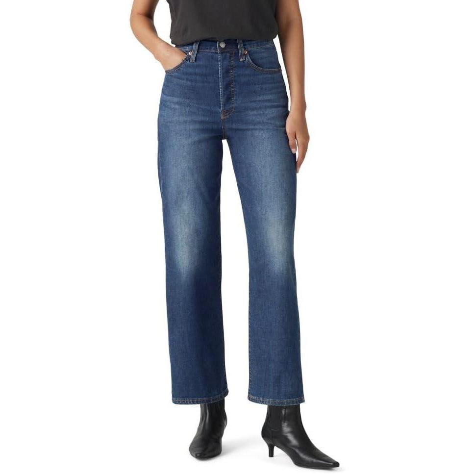 imageLevis Womens Ribcage Straight Ankle JeansCool Agenda