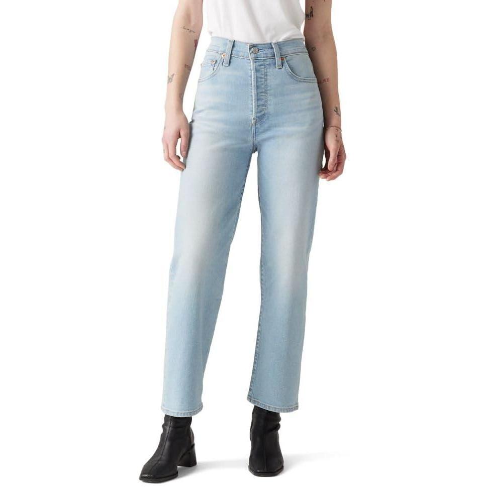 imageLevis Womens Ribcage Straight Ankle JeansOnce in Awhile