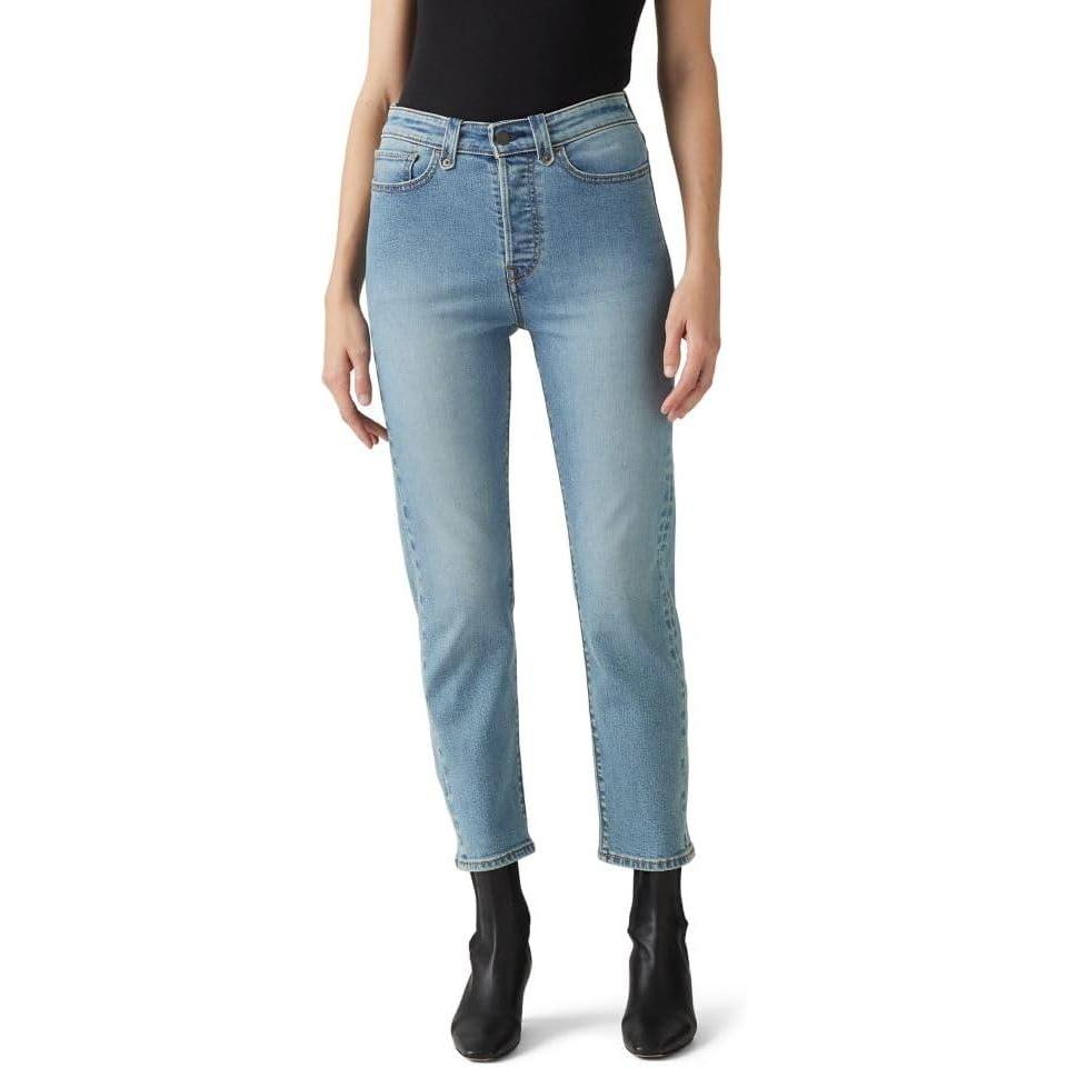 imageLevis Womens Wedgie Straight Western JeansWhich Way West