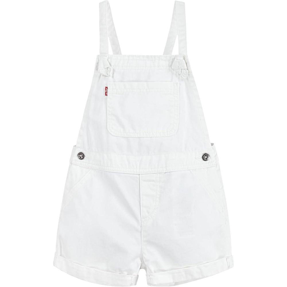 imageLevis babyboys And Baby Denim ShortallWhite