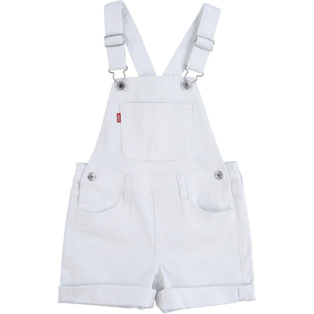 imageLevis babyboys And Baby Denim ShortallWhiteOriginal