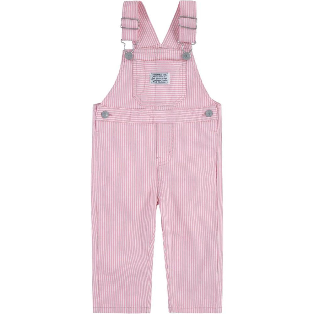imageLevis unisexbaby And Toddler OverallPinkBright White