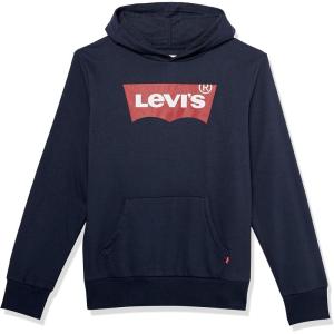 Hurley Boys’ Soft Knit Graphic Pullover Hoodie(Dress Blues)