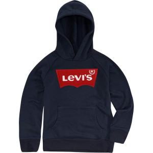 Hurley Boys’ Soft Knit Graphic Pullover Hoodie(Dress Blues/Chenille)