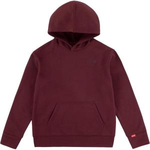 Hurley Boys’ Soft Knit Graphic Pullover Hoodie(Port)
