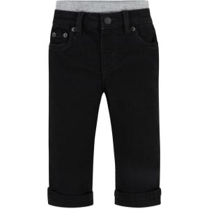 Levi’s Baby Boys’ & Toddler Straight Fit Jeans(Black Stretch)