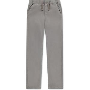 Levi’s Boys’ 511 Slim Fit Pull on Uniform Pants(Dark Gull Grey)