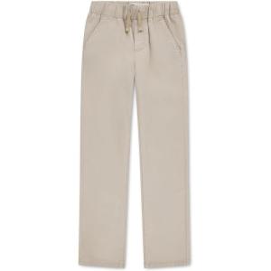 Levi’s Boys’ 511 Slim Fit Pull on Uniform Pants(Plaza Taupe)