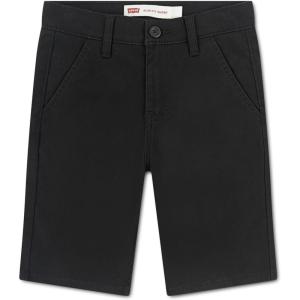 Levi’s Boys’ 511 Slim Fit Uniform Shorts(Black)