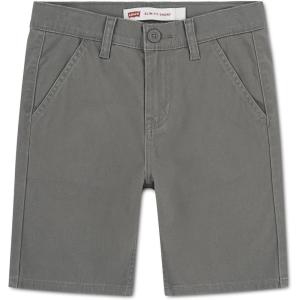 Levi’s Boys’ 511 Slim Fit Uniform Shorts(Dark Gull Grey)